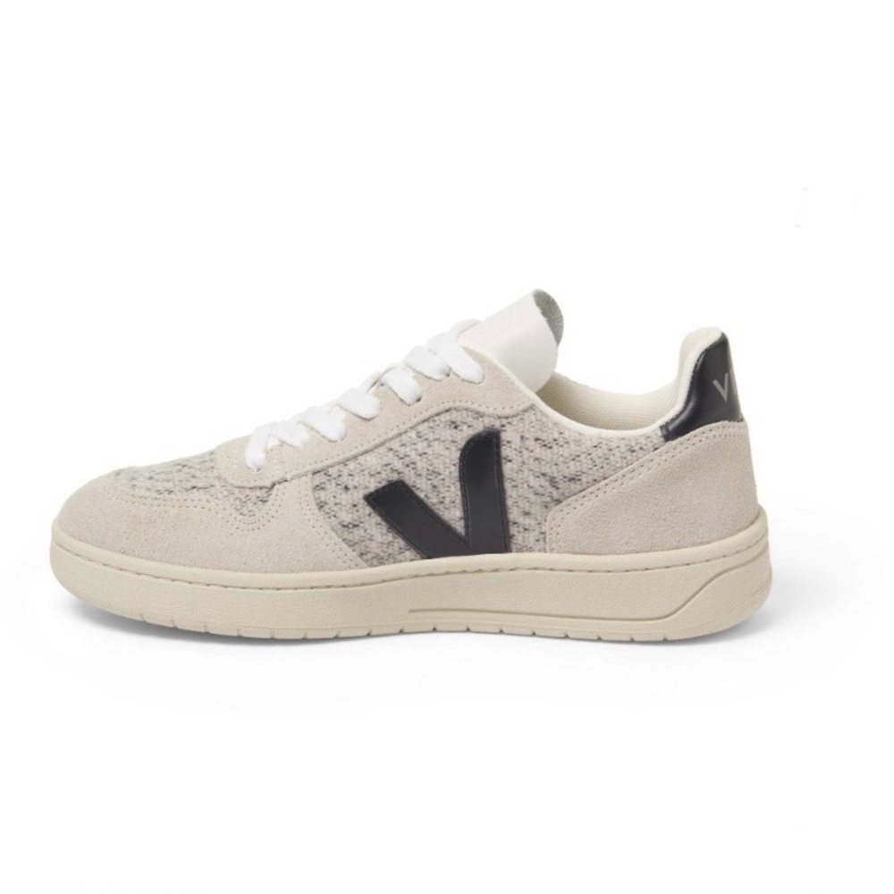 Veja V-10 Suede Tweed Sneakers 37 US6